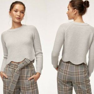 Wilfred  Scallop Crop Sweater XS